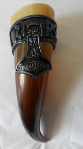 RITUL Best Quality Natural Handmade Viking Drinking Horn with Best Quality Made by Export From India - Product Image 4