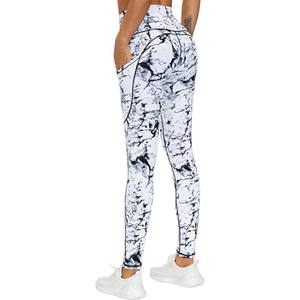 Leggings évasés à ourlet fendu pour femmes, pantalons de yoga modernes pour l'entraînement, pantalons de yoga taille haute à coupe bootcut pour femmes, vêtements de sport actifs - Product Image 5