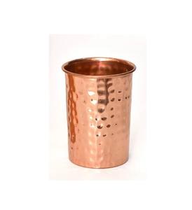 Nouveau Design verre en cuivre pour hôtel nouveau Look verre en métal pour boire nouveau gobelet en cuivre nouveau verre en cuivre pur pour l'eau potable - Product Image 4