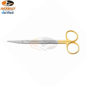 Instrument chirurgical vasculaire de haute qualité Jackbilly Enterprises pour tissus artériels, type Debakey, avec poignée dorée en acier inoxydable - Product Image 6