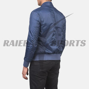 Gran oferta, abrigo de bombardero de calidad superior personalizado para hombre, chaqueta universitaria de cuero de seda de lana, chaqueta de béisbol universitaria de tendencia con soporte - Product Image 5