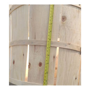 Cestas de madera natural para jardín Cesta de madera para cangrejo - Product Image 2