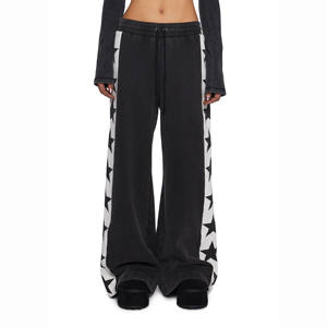 Pantalones Jogger Personalizados con Estampado, Cintura Media Doble, Pierna Recta, Casuales, Ligeros, Cómodos, de Alta Calidad, con Cierre de Cordón - Product Image 2