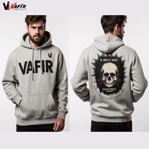 Sudadera con Capucha para Hombre, Corte Regular, Invierno, Alta Calidad, 100% Algodón, Felpa, Estampado Puff, Diseño de Bolsillo Personalizable, Secado Rápido - Product Image 1