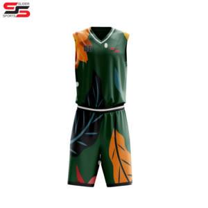 Uniformes de baloncesto totalmente sublimados, ropa deportiva de poliéster, venta al por mayor, ropa atlética de verano, uniformes de baloncesto - Product Image 1