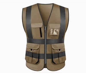 Haute qualité sécurité réfléchissant Construction travail porter gilet hiver sécurité travail porter usine prix de gros - Product Image 1