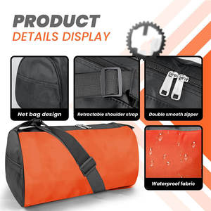 Nouveau Sac de Voyage en Tissu Nylon à Prix de Gros, Service OEM, Couleurs et Logo Personnalisables, Haute Qualité, Taille Personnalisée, Emballage pour Vente en Ligne - Product Image 2