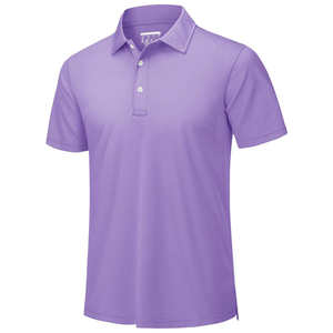 Polo de alta calidad al por mayor para ropa informal, Camisa de algodón 100%, polos transpirables de talla grande para hombre, logotipo personalizado - Product Image 1