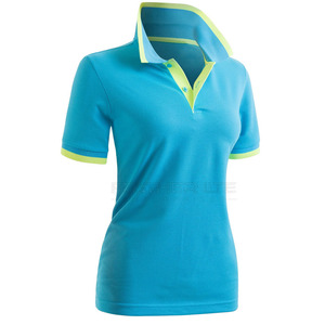 Último diseño, camiseta Polo de Color sólido para mujer, camiseta Polo duradera de secado rápido para mujer, camiseta Polo para exteriores - Product Image 2