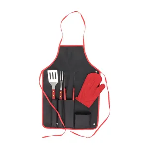 "Custom <b>BBQ</b> Set of 5 Pieces by Axon High Quality <b>BBQ</b> <b>Tools</b>" - Product Image 1