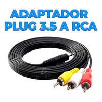 Kabel AV 3 RCA Pria Berlapis Emas untuk TV Aux Komputer HDTV Kamera Mikrofon Speaker-Jaket PVC 1m/2m WI.174