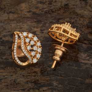 Boucles d'oreilles tendance vintage en zircon, motifs goutte d'eau, boule et fleur, en alliage de zinc, laiton, cuivre, perles et diamants pour les fêtes - 182466 - Product Image 4