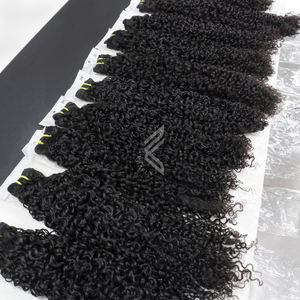 Le Black friday vente vietnamien brut Double trame cheveux Bundle 36 pouces naturel birman Curl cheveux - Product Image 3