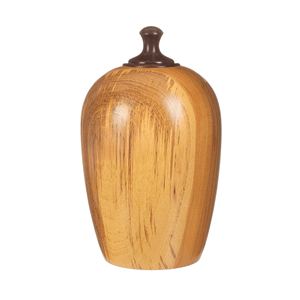 Nouveauté Urne en bois de style américain pour cendres Style agréable avec couvercle OEM du Vietnam Fournitures funéraires en gros - Product Image 1