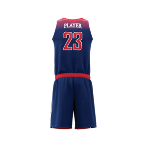 Bsci vêtements de sport en gros maillot de basket-ball polyester lycée collège chemise de basket-ball vêtements de sport respirants uniformes - Product Image 5