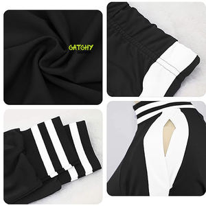 Vêtements d'automne personnalisés Survêtement pour femmes Survêtement Marque privée unie Survêtement Jogging Ensemble de survêtement Ensemble empilé - Product Image 3