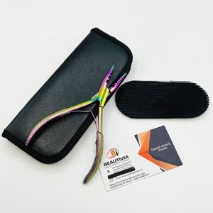 Alicates multifuncionales para extensiones de cabello de 3 orificios, superventas, multiplasma de acero inoxidable, herramientas para extensiones de cabello, alicates con velcro - Product Image 6