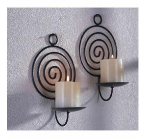 Vintage Wrought <b>Iron</b> Metal Candle Holder Centerpiece Star Shape Design Premium Quality Metal Candle Holder - Product Image 1
