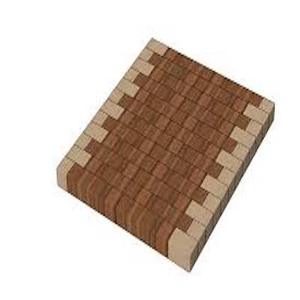 Planche à découper de vaisselle au Design attrayant, accessoires de cuisine polis naturels planche à découper pour maison hôtel Restaurant - Product Image 4