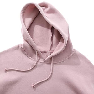 Sudadera con capucha corta de lana de algodón hecha de alta calidad para correr o entrenar y sudaderas con capucha oversize recortadas personalizadas para mujeres - Product Image 3