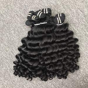 ผมต่อแบบลอนคู่สำหรับต่อผมมนุษย์บริสุทธิ์จากเวียดนาม100% 100กรัมทุกสี - Product Image 5