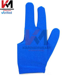 Guantes de billar profesionales Snooker Pool Guantes de Spandex de 3 dedos en 3 colores surtidos, ajuste cómodo mano derecha izquierda - Product Image 5