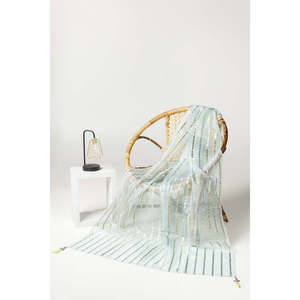 Vestido Pakistaní de Georgette Pesado con Lurex Teñido en Color Menta, Salwar Kameez de Bollywood para Mujer, para Fiestas, Festivales, Ropa Étnica - Product Image 3