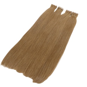 Mini Extensions de Cheveux Adhésives Invisibles en Cheveux Humains Vierges Vietnamiens pour Femmes, Usage Quotidien en Salon, Meilleure Vente, Emballage Personnalisable - Product Image 1