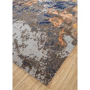 พรมขนสัตว์และไหมไผ่ถักมือสีเบจและสีน้ำตาล ขนาด 9x12 ฟุต รูปทรงสี่เหลี่ยมผืนผ้า สำหรับห้องนั่งเล่นหรือทางเดินในบ้าน-Srb(7113) - Product Image 2