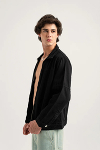 Veste en jean décontractée pour homme, hiver et automne, avec col en fourrure imperméable, fabrication d'usine, personnalisation OEM 2026 - Product Image 6