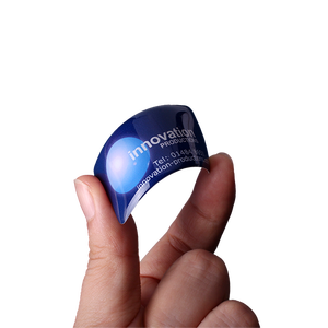 Pegatinas promocionales de cúpula 3D personalizadas para embalaje de velas de marca de teléfono y dispositivos electrónicos - Product Image 2