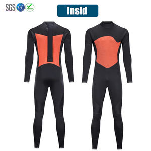 Traje de buceo de cuerpo completo de neopreno de 2mm para hombre con cremallera trasera Traje de neopreno de manga larga impermeable duradero para esnórquel y surf - Product Image 4