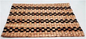 แผ่นรองจานผักตบชวาคุณภาพสูงแผ่นรองจานพรีเมียมสำหรับโต๊ะอาหารปรับขนาดได้และออกแบบโดยผู้จัดจำหน่ายชาวอินเดีย - Product Image 2