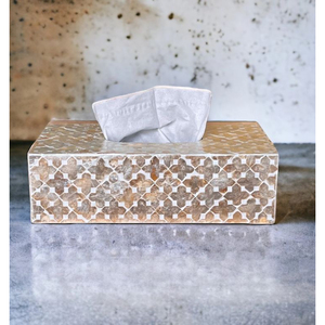 Servilletero de artículos de Hotel al por mayor caja de pañuelos de nácar soporte atractivo de diseñador caja de pañuelos al mejor precio - Product Image 3