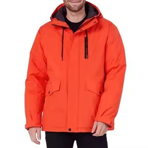 Abrigos de burbujas brillantes de plumas de ganso a la moda, chaqueta acolchada para hombre con capucha, chaquetas de burbujas con logotipo personalizado en Tarifa mayorista - Product Image 3