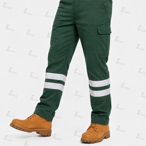 Nuevo Overol de Trabajo Verde para Hombre 2026, de Algodón, con Tiras Reflectantes, Manga Larga, Impermeable y Resistente al Viento - Product Image 6