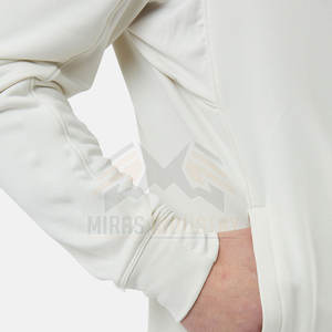 เสื้อฮู้ดสวมหัวแขนยาวสำหรับผู้ชายผ้าฟลีซสวมใส่สบายดีไซน์แบบกระเป๋าสีพื้นขนาดพลัสไซส์สำหรับฤดูหนาว - Product Image 4