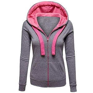 High Quality Girls <b>jackets</b> Custom Hoodie Warm Zipper Hooded Loose Hoodie Casual Cotton <b>Jacket</b> Product Made in Bangladesh - Product Image 4