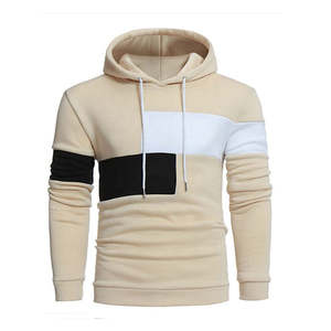 Sudadera con capucha de algodón para hombre, ropa de calle de gran tamaño, Polar grueso, sin definición, hombro caído, liso, personalizado - Product Image 1