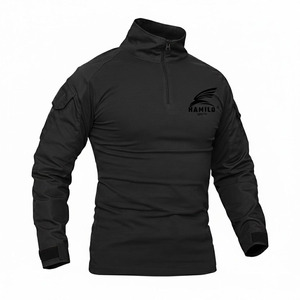 2024 High Quality Breathable <b>Compression</b> <b>Shirt</b> for Men Custom Logo Casual Solid Pattern Long Sleeve with O-Neck - Product Image 3