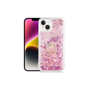 Funda Protectora de Silicona Premium Netzy para iPhone 14, Serie SAFA Milce, Resistente a Impactos y Compatible con Google, en Rosa - Product Image 1