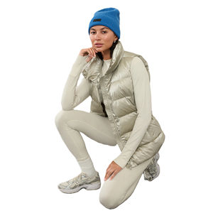 Women's Custom Thick Warm Plus Size Lightweight Waterproof Hooded Puffer <b>Vests</b> Canvas Multi-Color Breathable <b>Heated</b> Outerwear - Product Image 3