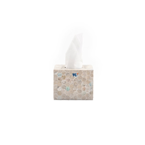 ขายส่งตกแต่งสแควร์แม่มุกผู้ถือกล่องกระดาษทิชชูแม่มุกกล่องกระดาษทิชชูสําหรับสินค้าขายร้อน - Product Image 4