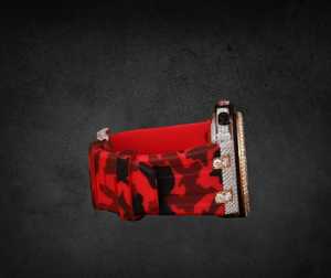 Custom Design 41mm Sport Collection Silicone Rubber <b>Watch</b> Band 21mm Band Width Iced Diamond Finish Antique Mechanical <b>Watches</b> - Product Image 3