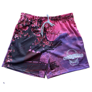Custom High Quality Elastic Waist Mesh <b>Basketball</b> Shorts Men <b>Kids</b> Plus Size Factory Supplied Full Colors Sublimated Pattern - Product Image 6