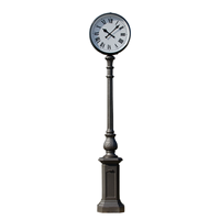 Reloj de Pared Moderno para Exteriores, Reloj Maestro con Movimiento Secundario, Polaridad Invertida, Autocorrección, Programable, Impulsos, Batería de 7-8 Años de Duración