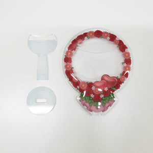 HAGOROMO Cadeaux sous blister Badges en PVC/Acrylique FURASUTA CAN Red Fan (P13-012) Mini Prix originaux personnalisés en gros - Product Image 4