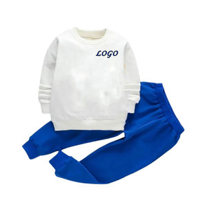 Venta al por mayor niños personalizados deportes Jogging Casual Running ropa de entrenamiento pulóver chándal bebé niños chándal - Product Image 1