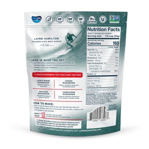 เลิร์ด ซุปเปอร์ฟู้ด เพปเปอร์มินท์ มอคค่า อินสแตนท์ ลาเต้ ผสมอะแดปโตเจนส์ วีแกน ขนาด 8 ออนซ์ กระเป๋า - Product Image 5