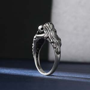 Jeulia Kiss of Death <b>Skull</b> Sterling Silver Fashion <b>Ring</b> for Children - Product Image 6